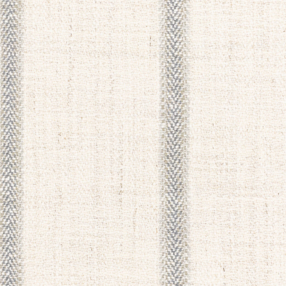 Nellie 2 Pewter by Stout Fabric Stout Fabric Nellie 2 PewterFabric JUST STRIPES NATURAL/CHARCOAL 62%COT 28%SVI 9%LIN 1%POL USA </p><p>Repeat: H: 0.000, V: 6.875 54 in - Fabric Carolina -