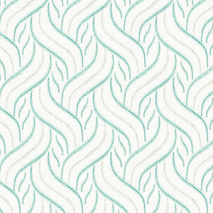 Nero 1 Aqua by Stout Fabric