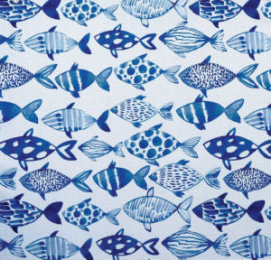 Nestor Blue by Norbar Fabric