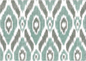 Newbury Spa Grey by Norbar Fabric ROMANCE 100% COTTON SPAIN 10 3/4"V 4 1/2"H 55" - Fabric Carolina -