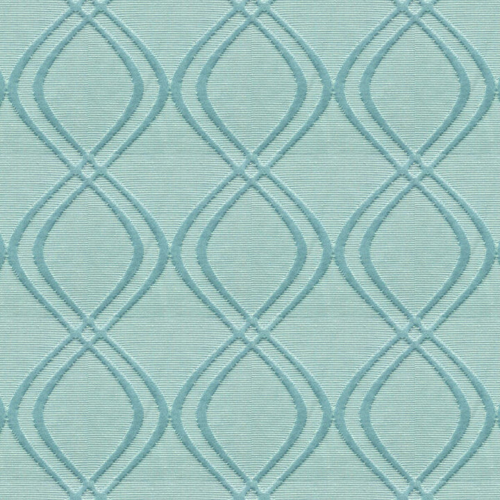 Newsprint 3 Turquoise by Stout Fabric COLOR MY WINDOW SEAGLASS/GLACIER 63%COT 37%POL INDIA WYZENBEEK 36 000 DOUBLE RUB WEAR TEST (HEAVY DUTY) Horizontal: 3.5 and Vertical: 3.5 54 in - Fabric Carolina -