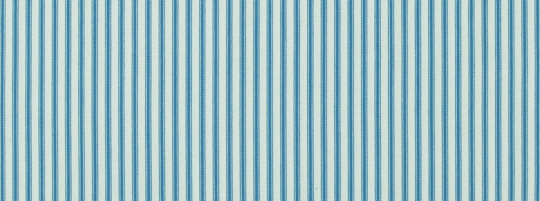 New Woven Ticking 52 Cabana Blue by Covington Designer Fabric