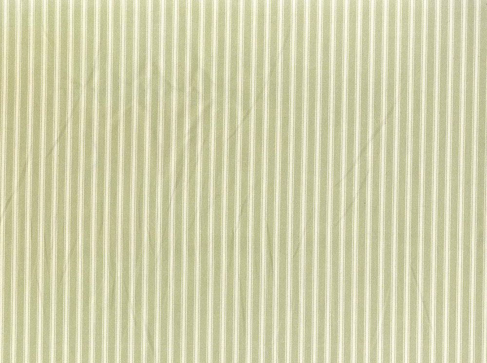 New Woven Ticking 27 Celadon by Covington Fabric 100% COTTON Various 30000 Horizontal: 0.438 and Vertical: 0 55 - Fabric Carolina -