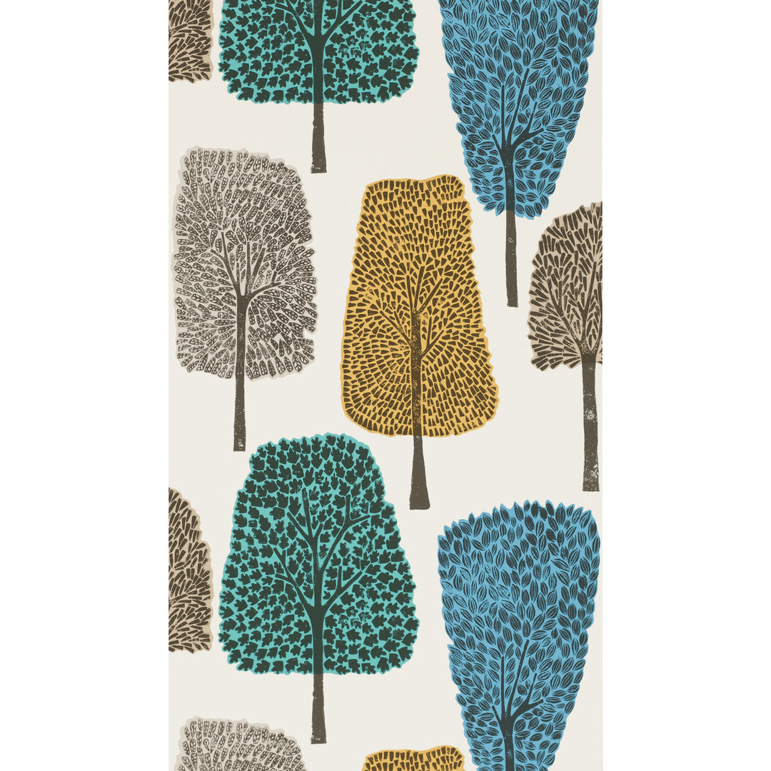 Almond/Cobalt/Midnight By Scion Wallcovering