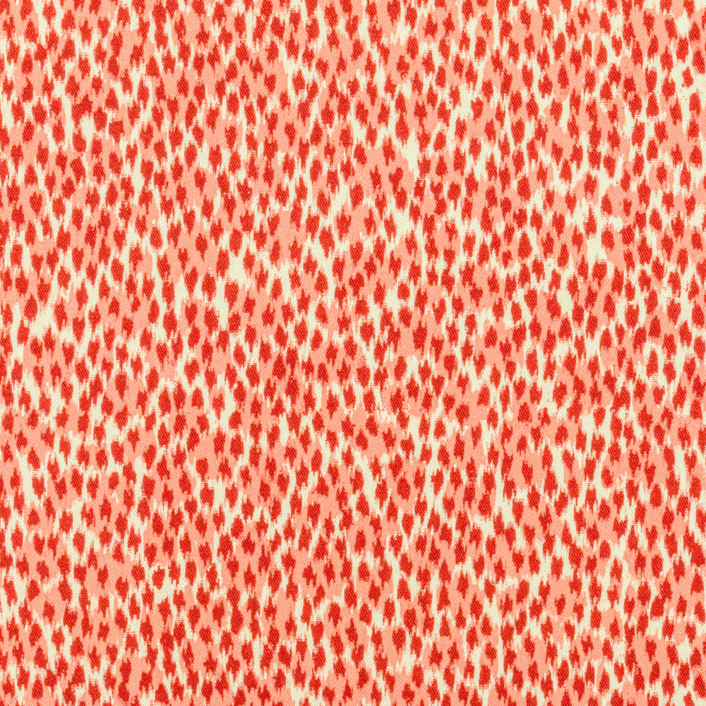 Niagra 2 Firecracker by Stout Designer Fabric COMFORTABLE LIVING PETAL/PUNCH 100%COT SOUTH KOREA Horizontal: 13.500 and Vertical: 9.000 54 in - Swanky Fabrics -