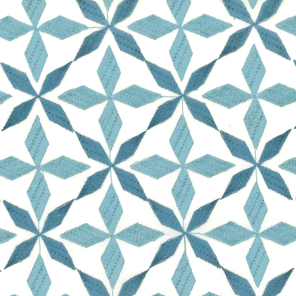 Nicole 1 Denim by Stout Fabric COMFORTABLE LIVING BLUEBIRD/INDIGO 59%COT 41%POL %PEMB INDIA FLAME RETARDANT-U.F.A.C. CLASS 1 Horizontal: 3.125 and Vertical: 3 52 in - Fabric Carolina -