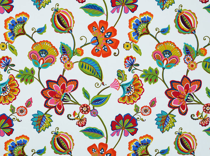 Nicola Multi 11 by Covington Fabric our website for purchase 100% Cotton Twill Pakistan 50000 Horizontal: 17.5" and Vertical: 17.5" 54" - Fabric Carolina -