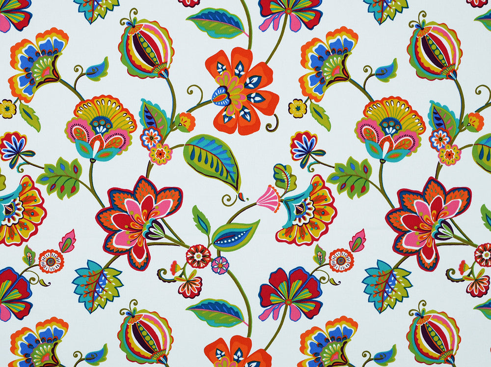 Nicola Multi 11 by Covington Fabric 100% COTTON TWILL PAK 50000 Horizontal: 17.5 and Vertical: 17.5 54 - Fabric Carolina -