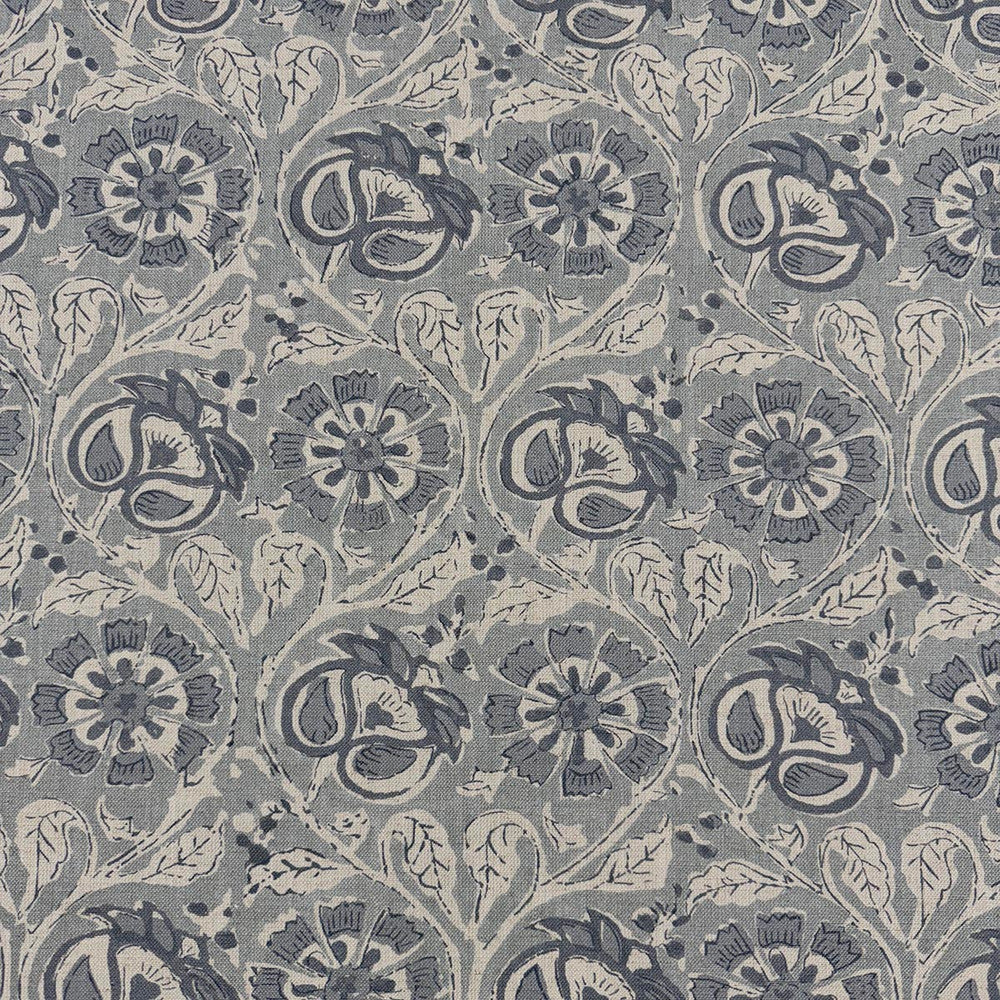 Nico Bluebell by Magnolia Fabric - 50 Cotton, 35 Viscose, 15 Linen India 80000 Horizontal: 27.75 and Vertical: 25.6 54 - Fabric Carolina -