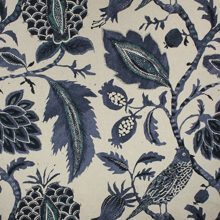 Nightingale Indigo by Richloom Fabric See sample 80% COTTON, 20% LINEN USA or Imported </p><p>Repeat: 56" - Fabric Carolina -