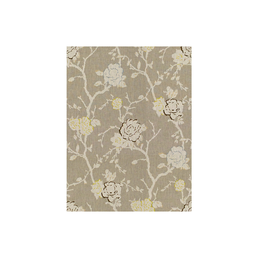 Night Vine Silver by Kravet Design Fabric DIANE VON FURSTENBERG SIGNATURE LINEN - 100% China MEDIUM Horizontal: 27 and Vertical: 36 54.5 - Fabric Carolina -