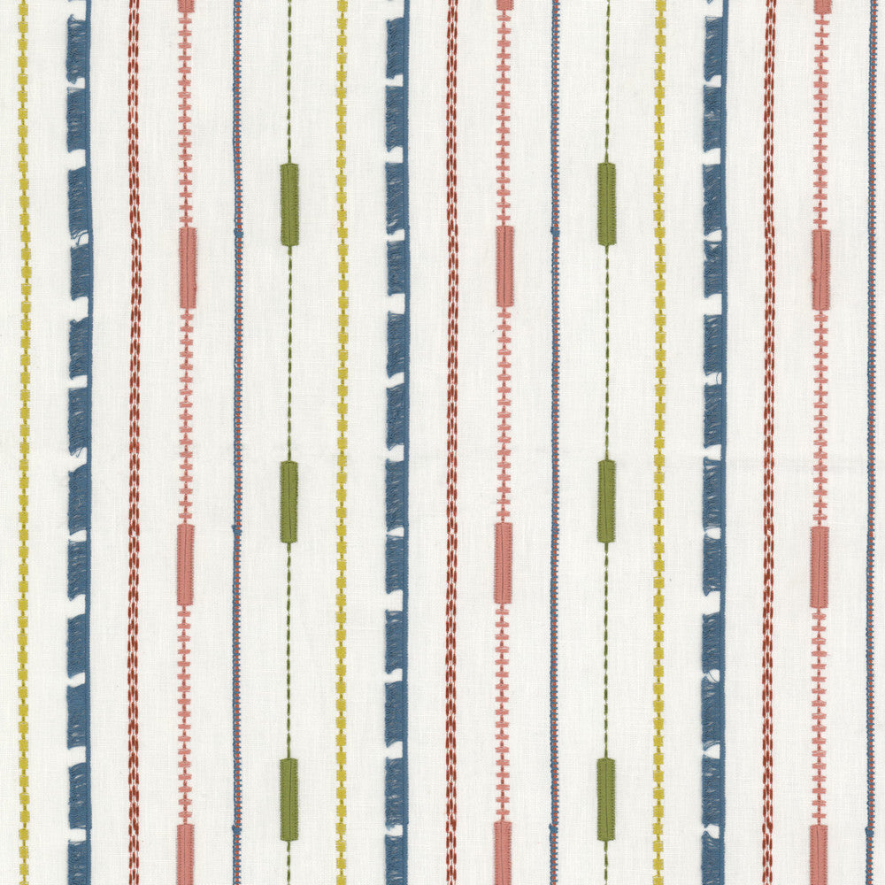 Nimitz 3 Partytime by Stout Fabric Stout Fabric Nimitz 3 PartytimeFabric Rainbow Library Blossom/Sunset 52%Pol 48%Cot %Remb India </p><p>Repeat: H: 6.5, V: 1 52 in - Fabric Carolina -