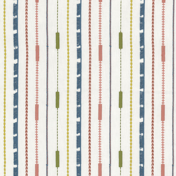 Nimitz 3 Partytime by Stout Fabric Stout Fabric Nimitz 3 PartytimeFabric Rainbow Library Blossom/Sunset 52%Pol 48%Cot %Remb India </p><p>Repeat: H: 6.5, V: 1 52 in - Fabric Carolina -