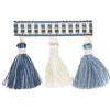 Nina Tassel Fringe 1 Cobalt by Stout Trim