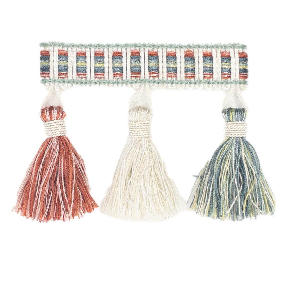 Nina Tassel Fringe 5 Berry by Stout Trim Stout Trim Nina Tassel Fringe 5 BerryTrim ALLURE TRIM 57%POL 43%SVI TURKEY </p><p>Repeat: H: 5.000, V: 0.000 3.5 in - Fabric Carolina -