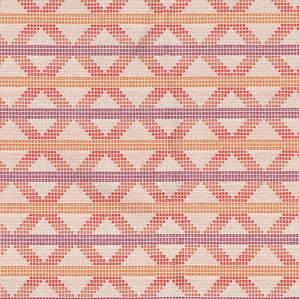 Nixie 641 Grenadine by Seaqual Designer Fabric Nixie 39% Recycled Post Consumer Polyester,34% Polyester,27% Seaqual Polyester 105,000 Double Rubs (Wyzenbeek) </p><p>Repeat: Horizontal: 2.5 in. (6.35 cm) across the roll and Vertical: 2.5 in. (6.35 cm) up the roll 55 in. (140 cm) - Swanky Fabrics -