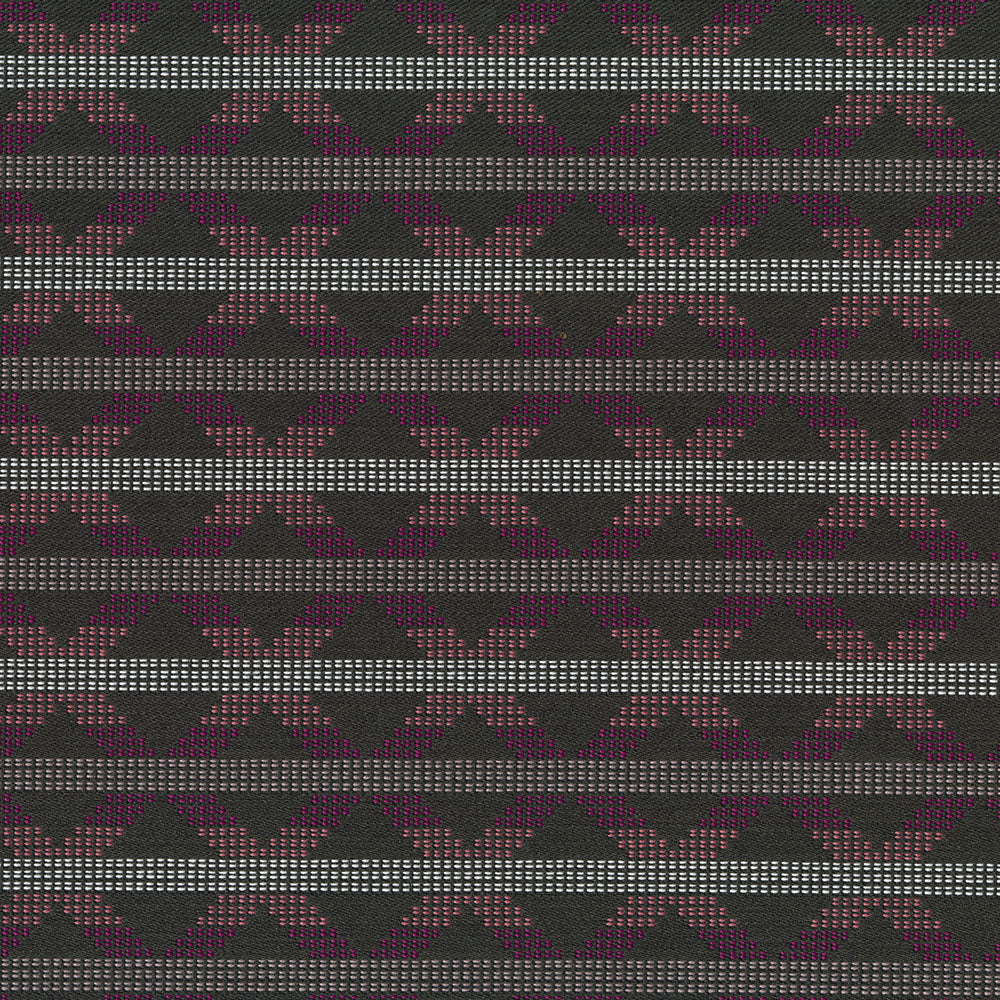 Nixie 919 Blackberry by Seaqual Designer Fabric Nixie 39% Recycled Post Consumer Polyester,34% Polyester,27% Seaqual Polyester 105,000 Double Rubs (Wyzenbeek) </p><p>Repeat: Horizontal: 2.5 in. (6.35 cm) across the roll and Vertical: 2.5 in. (6.35 cm) up the roll 55 in. (140 cm) - Swanky Fabrics -