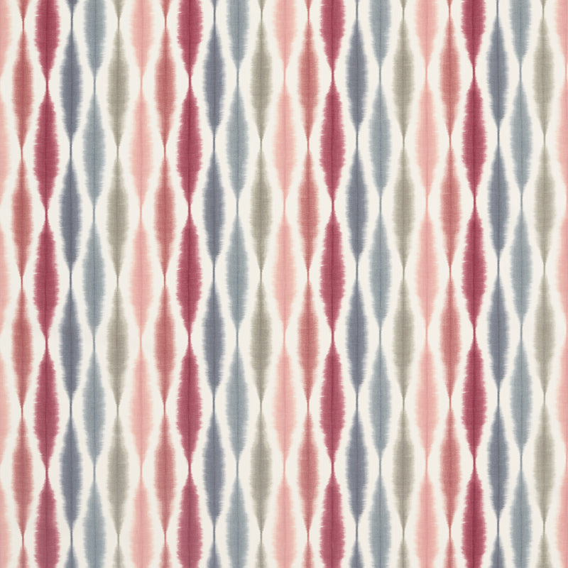Usuko - Cranberry/Rose/Steel By Scion Fabric