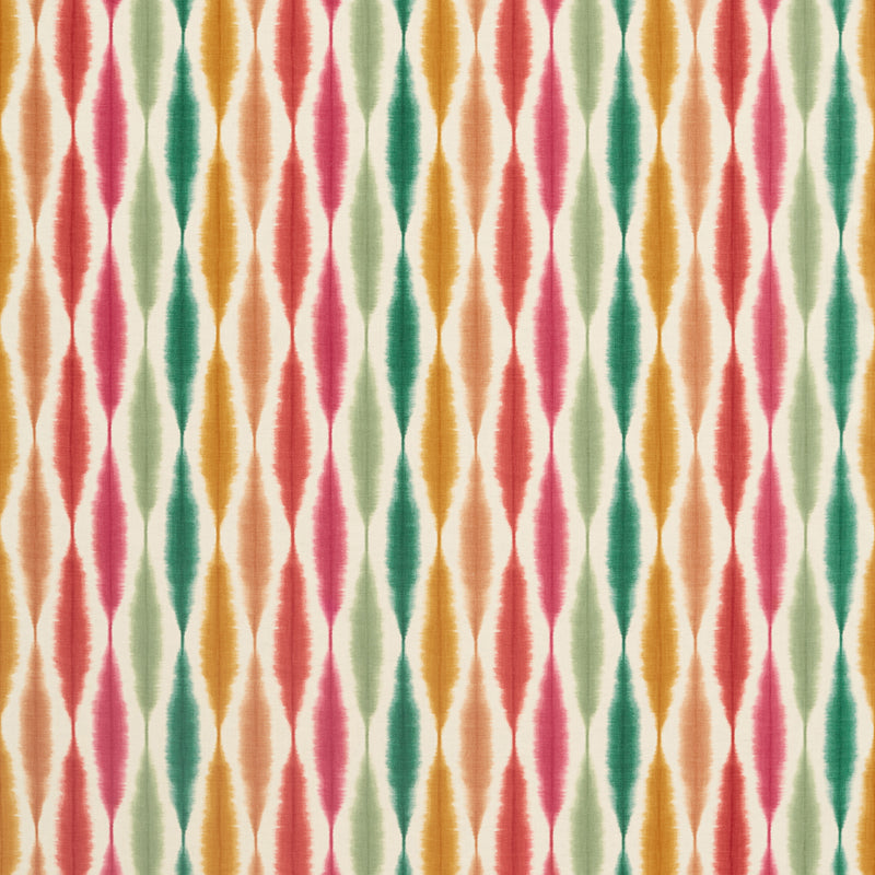 Usuko - Berry/Ochre/Pistachio By Scion Fabric