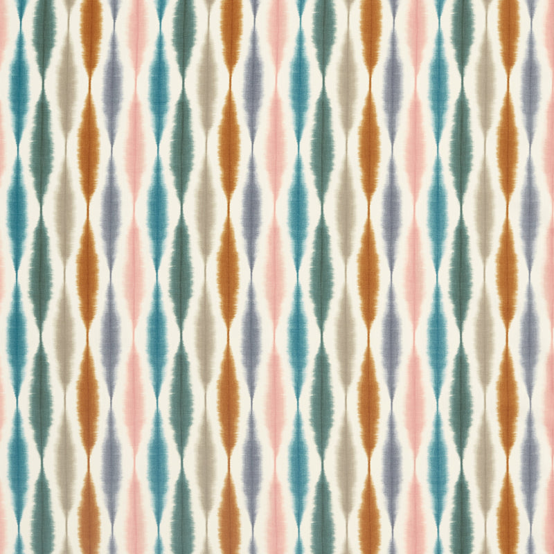 Usuko - Olive/Ginger/Teal By Scion Fabric
