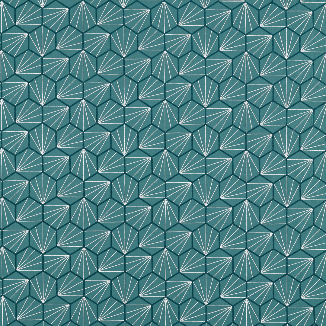 Aikyo - Teal By Scion Fabric