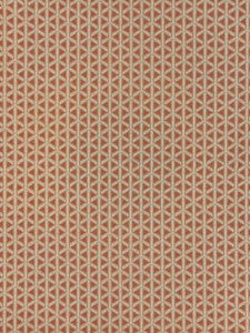 Scalamandre Fabric Cross Channel Pimento