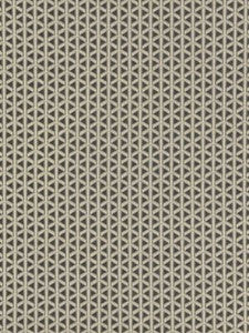 Scalamandre Fabric Cross Channel Black