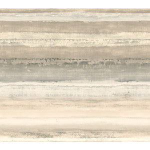 Perspective Beige & White Wallpaper by York Wallcoverings
