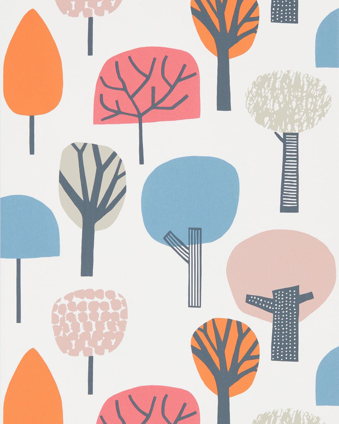 Watermelon/Tangerine/Lake By Scion Wallcovering