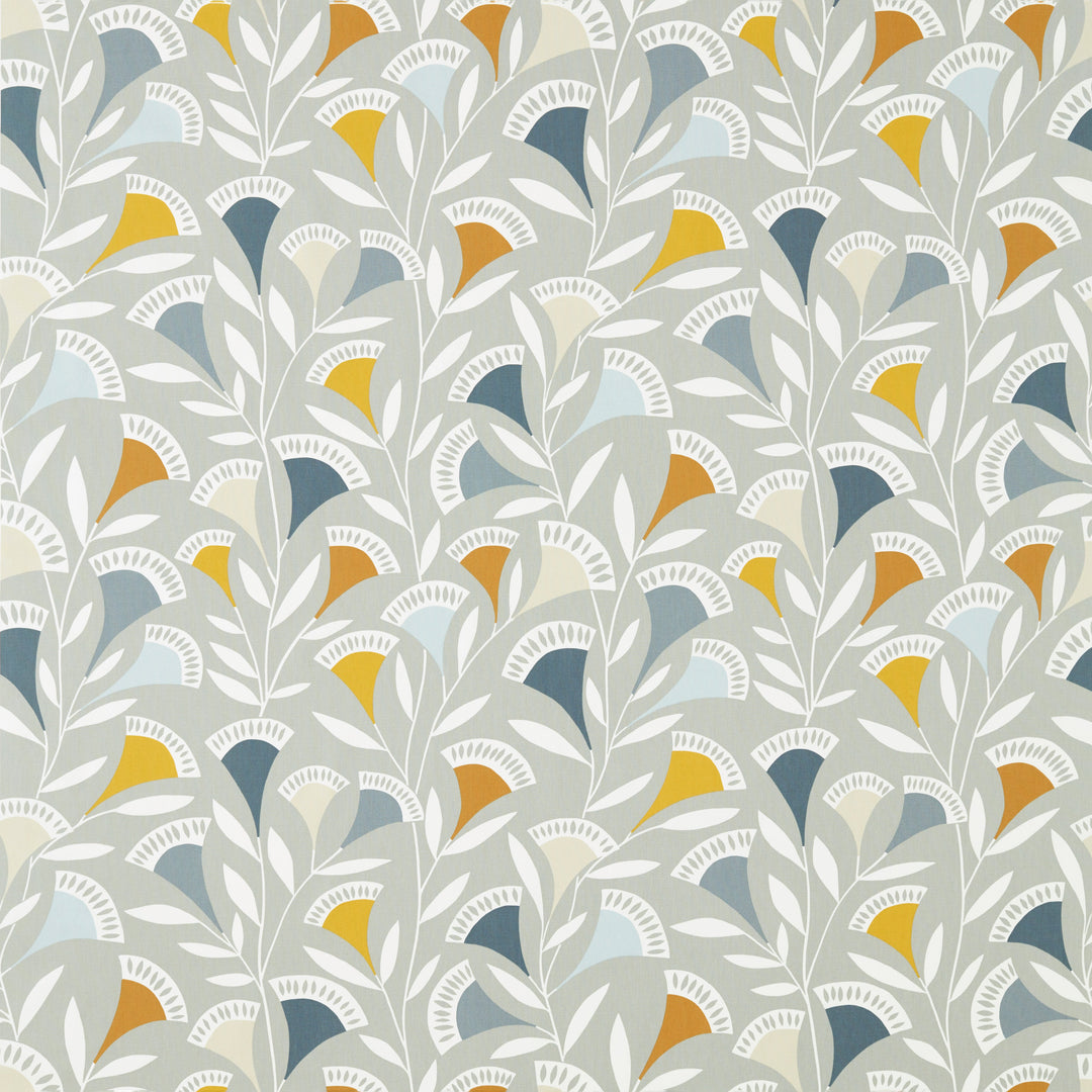 Noukku - Dandelion/Butterscotch/Charcoal By Scion Fabric