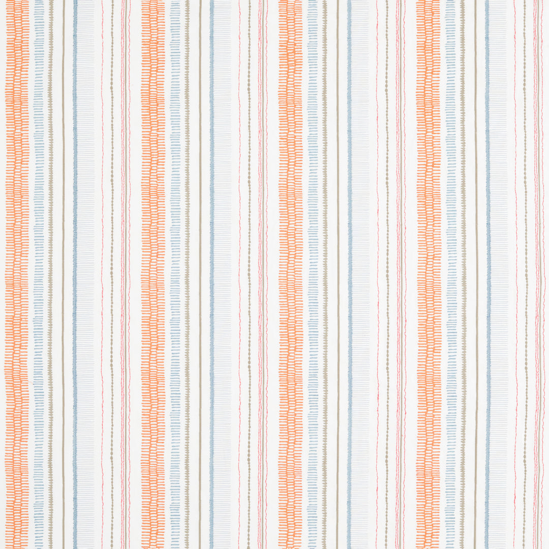 Noki - Satsuma/Sky/Pebble By Scion Fabric