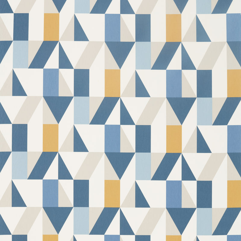 Nuevo - Indigo/Slate/Satsuma By Scion Fabric