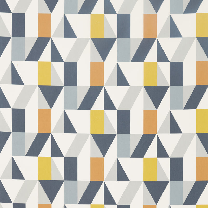 Nuevo - Dandelion/Charcoal/Brick By Scion Fabric