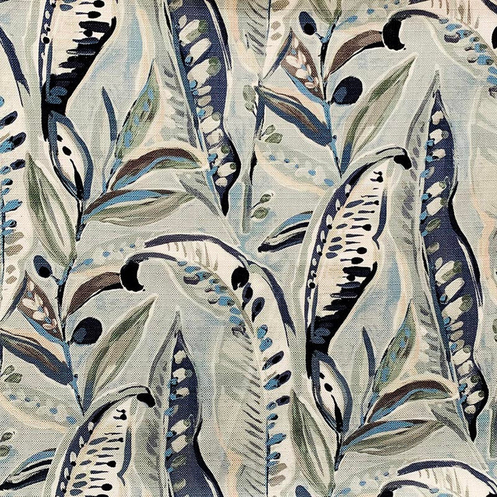 Nola Bluemist by Magnolia Fabric - 100%Poly China 40000 Horizontal: 27.5 and Vertical: 24.5 54" - Fabric Carolina -