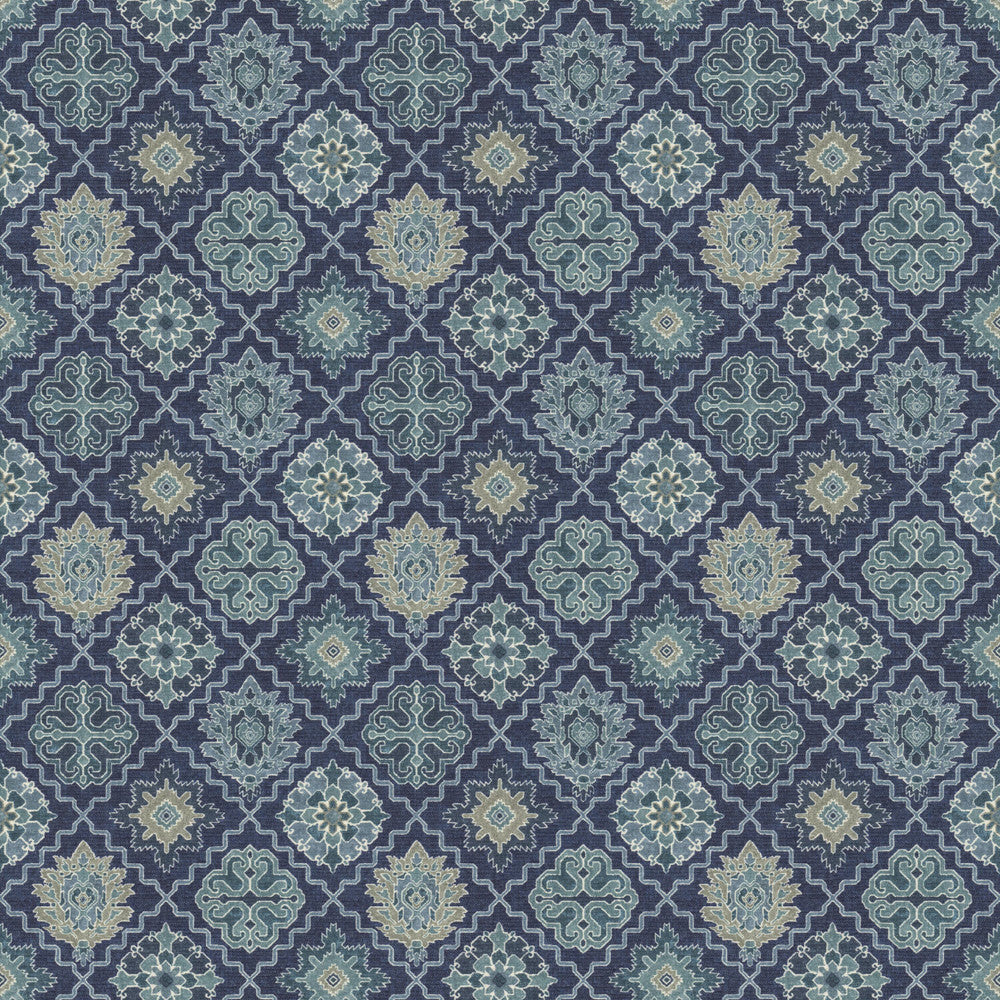 Nonchalant 1 Lake by Stout Fabric Stout Fabric Nonchalant 1 LakeFabric Rainbow Library Harbor/Ink 100%Cot Spain </p><p>Repeat: H: 9, V: 0 54 in - Fabric Carolina -