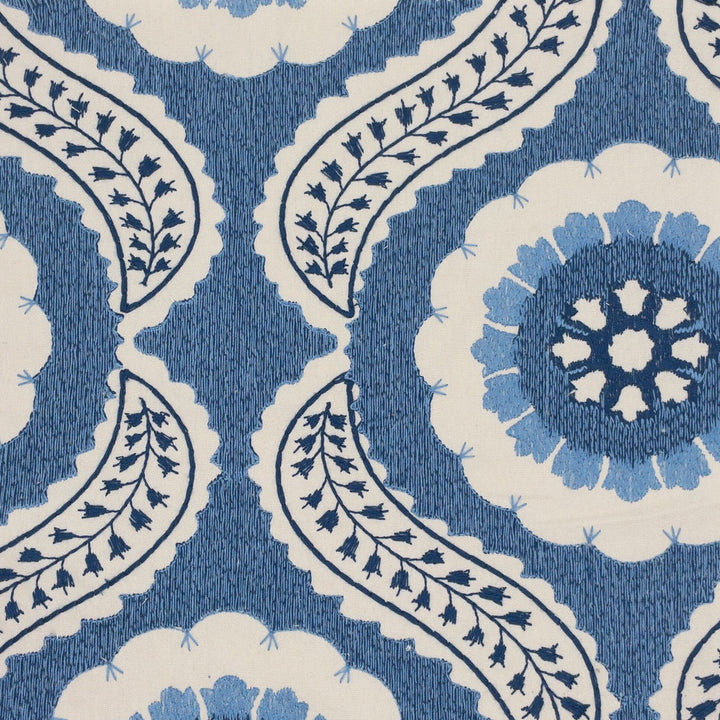 Nora 1 Bluebird by Stout Fabric Stout Fabric Nora 1 BluebirdFabric Comfortable Living Haze/Navy 100%Cot %Pemb India </p><p>Repeat: H: 12.75, V: 0.25 50.5 in - Fabric Carolina -