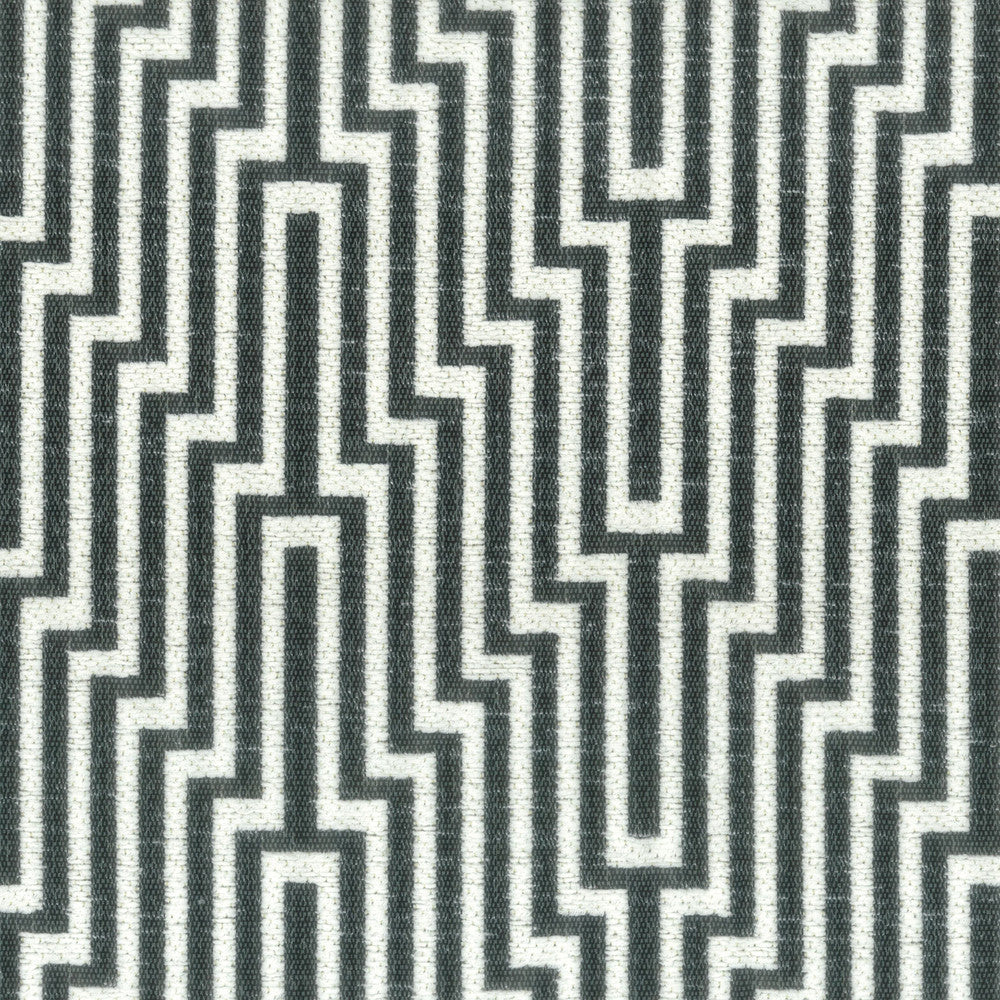 Norcross 3 Salt/Pepper by Stout Fabric Stout Fabric Norcross 3 Salt/PepperFabric LIVING IS EASY SMOKE/COAL 100%UV USA </p><p>Repeat: H: 7.000, V: 3.500 56 in - Fabric Carolina -