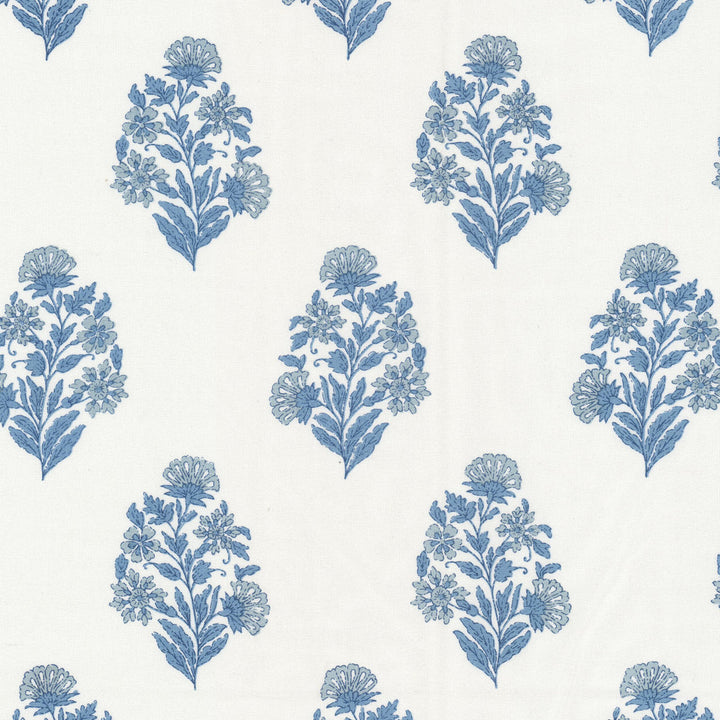 Norway 1 Dresden by Stout Fabric Stout Fabric Norway 1 DresdenFabric Rainbow Library Haze/Sky 100%Cot India </p><p>Repeat: H: 6.75, V: 7.875 59 in - Fabric Carolina -