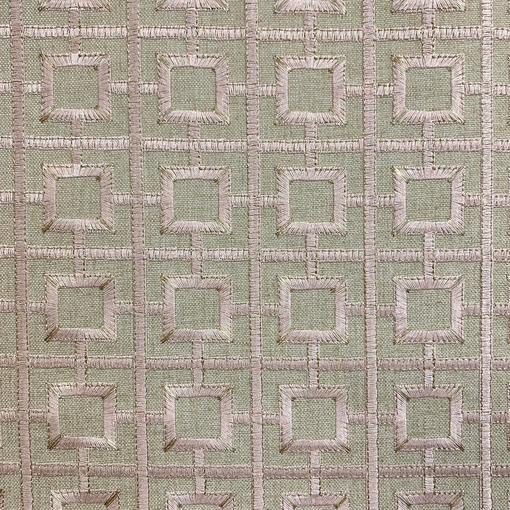 Notri Tea Rose by Magnolia Fabric - 70% Poly, 30% Lin, Emb 82% Vis, 18% Poly India 72500 Horizontal: 2.25 and Vertical: 2 52 - Fabric Carolina -