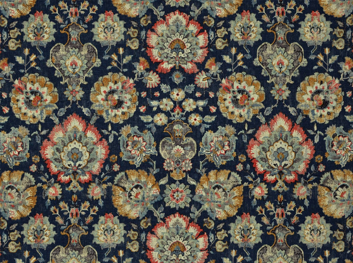 Nottingham Sapphire 54 by Covington Fabric 55%LINEN 45%VISCOSE Korea 12000 Horizontal: 27 and Vertical: 27 56 - Fabric Carolina -