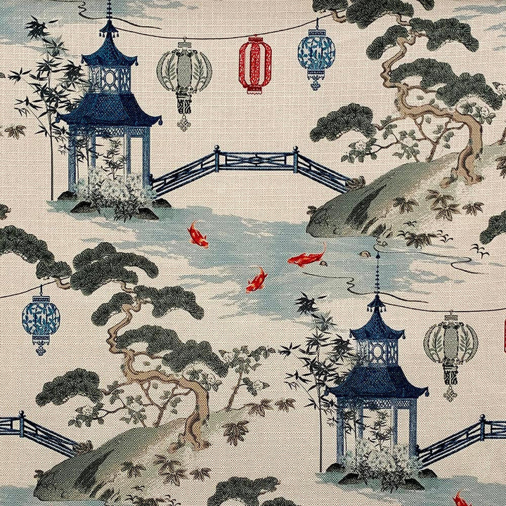 Novalee Multi by Magnolia Fabric - 100% Poly China 40000 Horizontal: 27.5 and Vertical: 27.5 56" - Fabric Carolina -