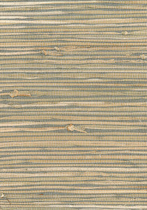 Triangle Grass Brown, Green by Seabrook Wallpaper