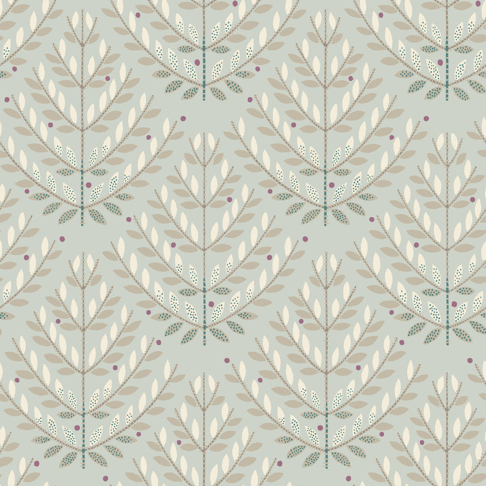 Beige Norrland Wallpaper by York Wallcoverings Norlander Covers about 56.4 square feet 20.5-in by 33-ft long roll Prepasted 20.5 - Fabric Carolina -