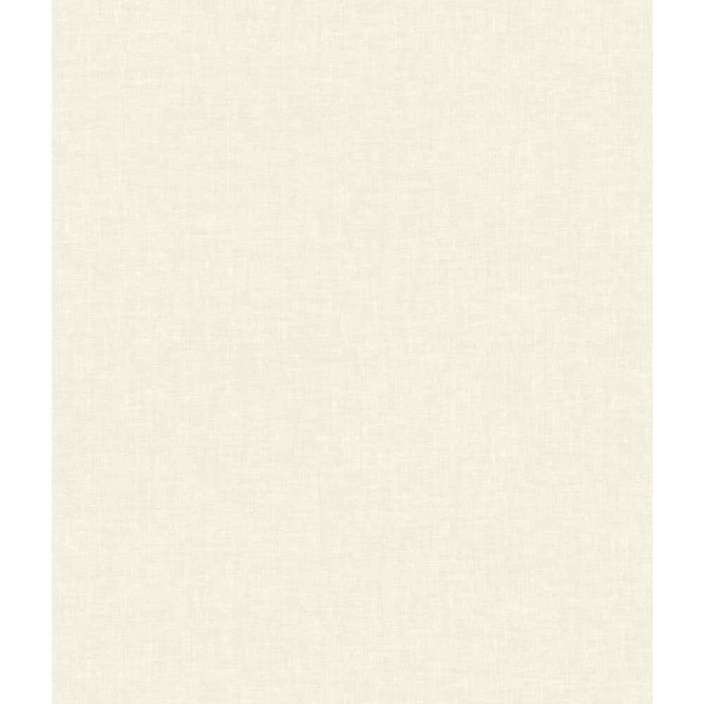 White Nordic Linen Wallpaper by York Wallcoverings Norlander Covers about 56.4 square feet 20.5-in by 33-ft long roll Prepasted 0 - Fabric Carolina -