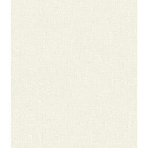 White Nordic Linen Wallpaper by York Wallcoverings