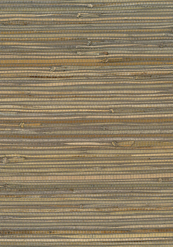 Rushcloth Brown by Seabrook Wallpaper Natural Resource China 72 0" 36" - Fabric Carolina -