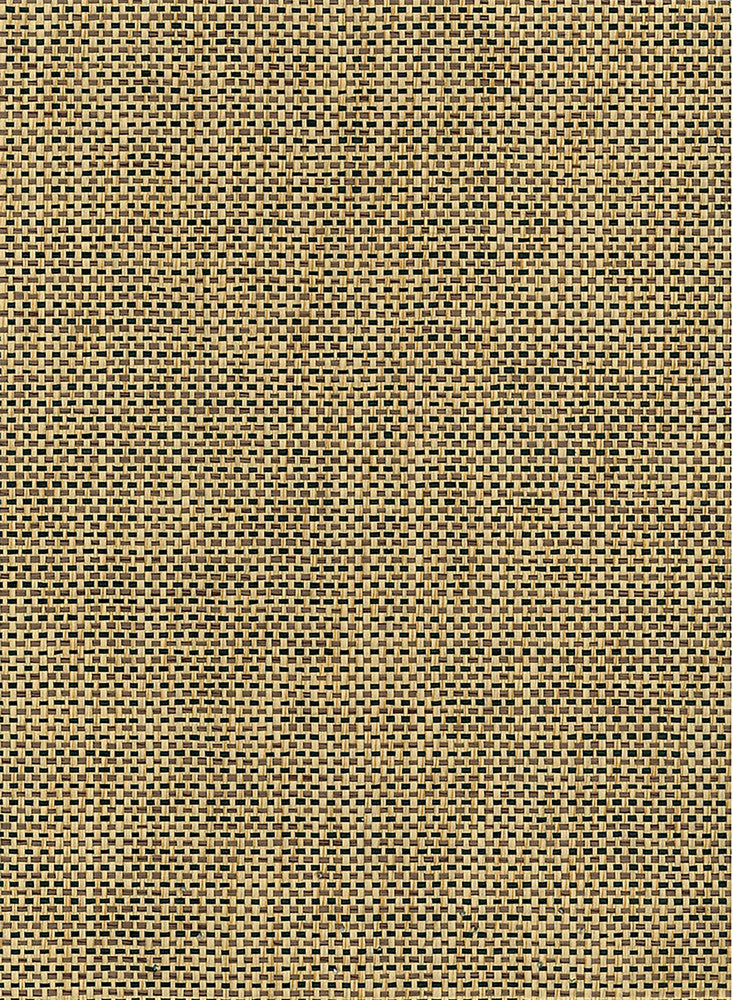 Paperweave Black, Tan by Seabrook Wallpaper Natural Resource China 72 0" 36" - Fabric Carolina -