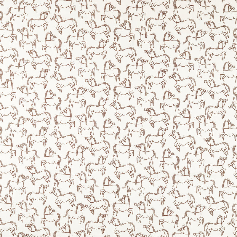 Canter - Chestnut By Scion Fabric