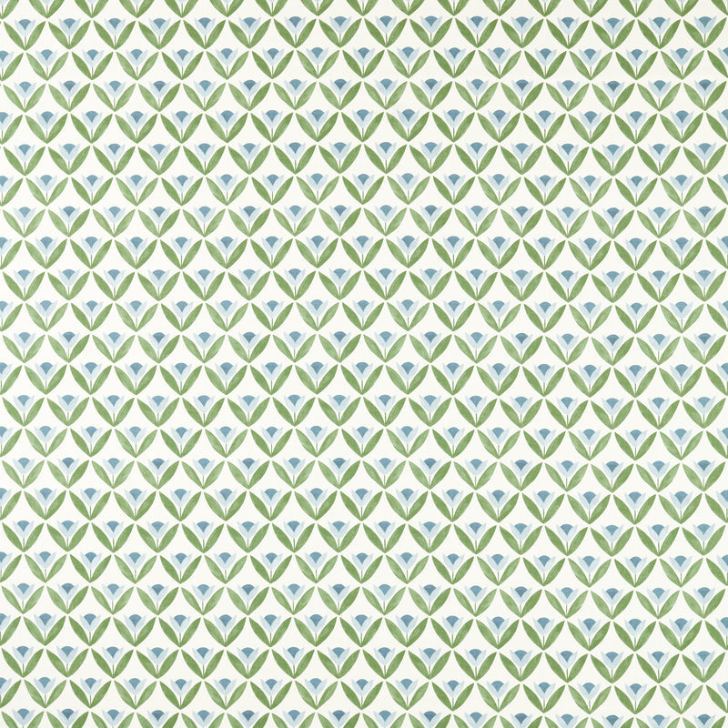 Tulip Trellis - Coast Blue By Scion Fabric