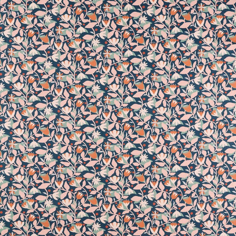Dancing Daisies - Midnight By Scion Fabric